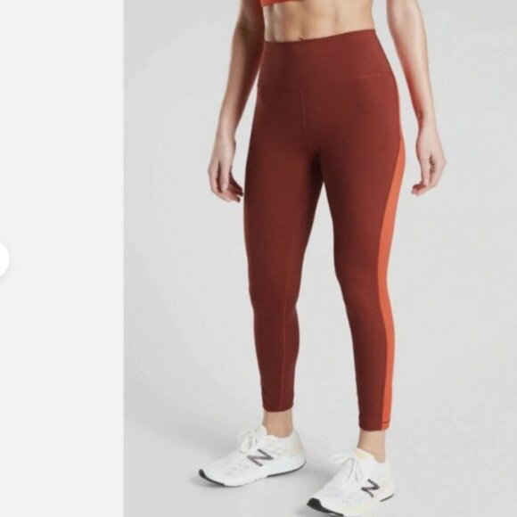 Athleta Ultimate 7/8 Tight Colorblock Size XXS - Picture 2 of 6